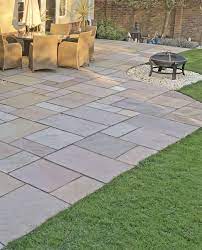 Autumn Brown Sandstone Paving Patio Slabs Paving Stones Patio Stones Sandstone Paving Patio Garden Design