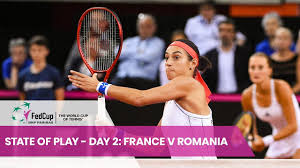 Fed cup 2017 great britain lose their fed cup world cup group ii play off in romania dropping them back to the europe africa zone by marianne bevis sunday 23 april 2017 14 43 uk mariannebevis. State Of Play Day 2 France V Romania Fed Cup 2019 Semi Finals Youtube