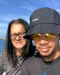 Ronwen Williams and his mom
