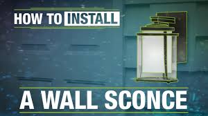 When choosing recessed lighting, an important consideration of the housing is whether or not you need it to be insulated or air tight (at). How To Install An Outdoor Wall Sconce Youtube