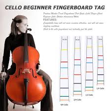 us 0 69 20 off position marker decal fingerboard fret guide label finger chart beginner cello sticker accessories white in cello from sports