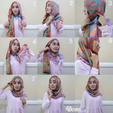 Image result for tutorial hijab