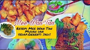 Resepi mee wantan sup recipe wantan noodle soup. Resepi Mee Wantan Cepat Dan Mudah Youtube