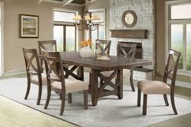Dapper walnut rectangular counter dining set the simply stunning dapper dining room collection by elements furniture is perfect for. Dining Room Sets Country Dan S Furniture Albuquerque Nm