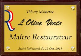 Restaurant L Olive Verte Maitre Restaurateur