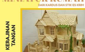 Miniatur rumah dari stik es cream. 21 Cara Membuat Miniatur Rumah Joglo Dari Stik Es Krim Terbaik Lingkar Png