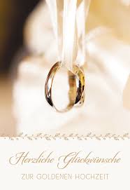 Herzlichen glückwunsch zur goldenen hochzeit. Gluckwunschkarte Herzliche Gluckwunsche Zur Goldenen Hochzeit
