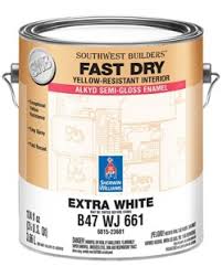 Proper preparation will help you get the most bang for your paint buck, but for the … Southwest Builders Yellow Resistant Fast Dry Alkyd Enamel Sherwinwilliams
