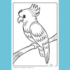 These alphabet coloring sheets will help little ones identify uppercase and lowercase versions of each letter. Bird Coloring Pages 30 Bird Coloring Sheets Arty Crafty Kids