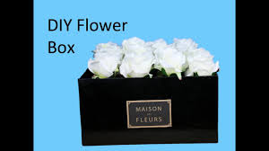 After you've unpacked your bouq, it's time to get to work caring for your fresh cut flowers. Diy Flower Box Make Your Own Maison Des Fleurs Box Youtube