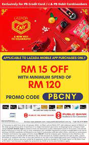 Lazada used to offer vouchers of $10 to $35 off how to collect & use lazada voucher codes? Public Bank Credit Card Promotion Lazada Cny 2019