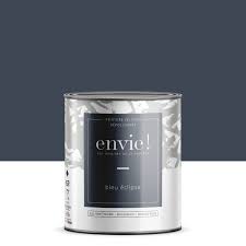 Luxens est la marque propre de leroy merlin. Peinture Depolluante Mur Boiserie Radiateur Envie Bleu Eclipse Velours 0 5 L Leroy Merlin