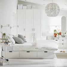 Does not leave marks in the bed sides. Nordli Bed Frame With Storage White Queen Ikea