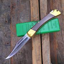 Buy knives online in the Solingen knife shop - Puma Game Warden pocket  knife from 1976 with original green plastic box