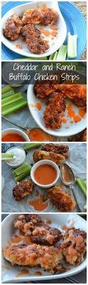 Stir together the farmer's ranch dip and the shredded cheddar in a bowl and set aside. Cheddar And Ranch Buffalo Chicken Strips Isavea2z Com