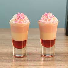 French Kiss Shots Tipsy Bartender Recipe Tipsy Bartender French Kiss Shot Recipe Jello Shot Recipes