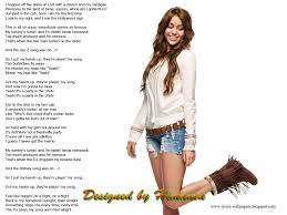 Www.mileycyrus.com search amazon for party in the usa mp3 download browse other artists under m: Hannah Montana Song Party In The Usa Lyrics Lyricswalls