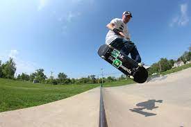 Off Duty: Scott Couple Sponsor Skateboarders > Scott Air Force Base >  Article Display