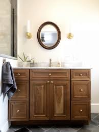 Vanity And Marble Countertop Sourced From Craigslist Marble Subway Tile On Showe Waterproof Bathroom Wall Panels Bathroom Wall Panels Wood Look Tile Bathroom