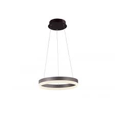 georgia kahve led avize 5371 1k hm aydinlatma