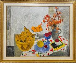 Still life with pears