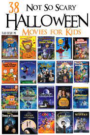 You aren't going to find ones that everyone in the family can watch, but these aren't. 38 Not So Scary Halloween Movies For Kids Teach Beside Me