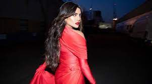 Priyanka chopra shares photo from first date with husband nick jonas. Priyanka Chopra S Latest Look In Red Reminds Us Of Kim Kardashian S Halloween Look From Last Year Lifestyle News The Indian Express