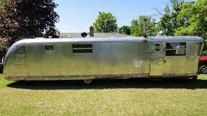 Doubletake trailer sales spartan 7x16 motorcycle trailer with black out pkg. 1951 Spartan Mansion 36 Vintage Trailer Youtube