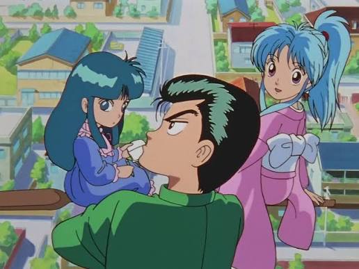 Batalha épica e estética de poder sobrenatural em animes