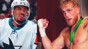 Evander frank kane (born august 2, 1991) is a canadian professional ice hockey left winger for the san jose sharks of the national hockey league (nhl). Evander Kane Wants To Fight Both Jake And Logan Paul Hockey Snipers
