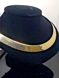 Everlasting gold 14k gold box chain necklace. 10k Genuine Gold Herringbone Necklace Chain 12 Mm 22 Inch Men S Women Globalwatch10