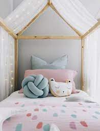 Frame Montessori Bed Canopy Baldachin Bed Canopy Play Floor Bed Canopy Hanging Canopy House Bed Curtain Deco Kids Rooms Diy Colorful Kids Room Toddler Bedrooms