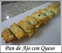 Pan De Ajo Con Queso Receta Super Facil Y Riquisima Pan De Ajo Con Queso Pan De Ajo Recetas Con Queso