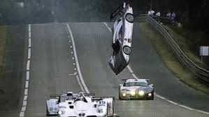 Mark Webber S 1999 Mercedes Clk Gtr Le Mans Crash Le Mans Race Cars Mercedes Clk Gtr
