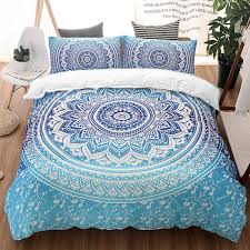 Boho comforter bedding set duvet cover quilt with pillowcase twin queen king new. Bright Pink Wongs Bedding Twin 2pcs Bohemian Bedding Set Twin Mandala Duvet Cover Set Microfiber Boho