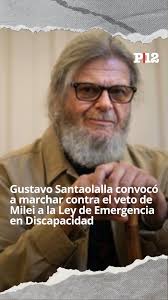 SANTAOLALLA CONVOCÓ A MARCHAR CONTRA EL VETO DE MILEI  [https://bit.ly/3RGNdE4], El artista Gustavo Santaolalla convocó a una  movilización para revertir el veto de Javier Milei a la Ley de Emergencia  ...