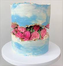 While the inside of the cake reveals the gender, the outside is often decorated to be intriguing. Gender Reveal Cake Ideas Amazing Cakes To Inspire Gender Reveal Cake Amazing Cakes Baby Reveal Cakes