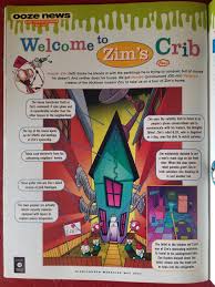 First Appearance Of Invader Zim (Left Side) Nickelodeon Magazine May 2001 -  Album On Imgur