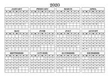 8.5 x 11 inch bold 2020 calendarrunning with foxes 8.5 x 11 inch bold 2020 calendarrunning with foxes. Printable 2020 Yearly Calendar Template Calendarlabs