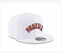 This is a low profile, low crown hat. Nba Phoenix Suns Exclusive Hwc Phoenix New Era 9fifty Baseball Cap 1000x1000 Png Download Pngkit