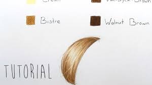 Tutorial How To Draw Realistic Blonde Hair With Colored Pencils Emmy How To Draw Hair Colored Pencils Color Pencil Drawing