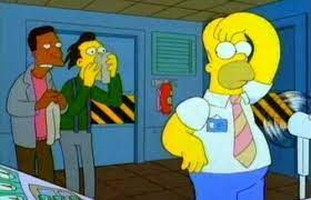 Homero Tienes Que Ver A Un Doctor Un Hombre Sano No Puede Oler Asi The Simpsons Show Simpsons Cartoon The Simpsons