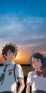 Romantic ,fantasy ,japanese ,makoto shinkai wallpapers and more can be download for mobile, desktop, tablet and other devices. Your Name Anime Phone Wallpaper