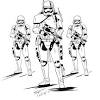 The first order stormtrooper executioners; 1
