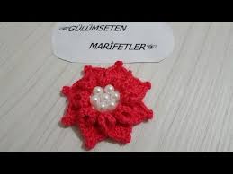 Kolay Orgu Cicek Yapimi How To Crochet Flowers Youtube Crochet Flowers Crochet Earrings Crochet Necklace