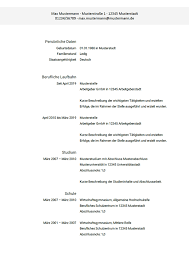 Geschäftsunterlagen die mit word oder excel erstellt werden sind nicht gobd konform. 76 Lebenslauf Vorlagen Als Download Kostenlos Ohne Anmeldung