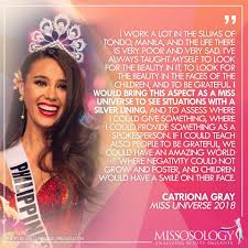 Miss universe 2018 from the philippines. Missosology The Winning Answer Of Catriona Gray Miss Facebook
