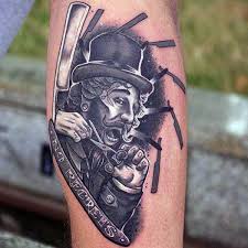 Hair tattoo для будущей звезды. Top 93 Barber Tattoo Ideas 2021 Inspiration Guide