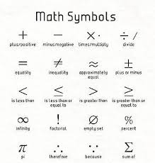 Math Symbols Math Mathematics Mathematical Mathematic Symbol Symbols Mathematician Englishlear Symbols Mathematical Tattoo Symbols And Meanings