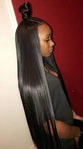 See the best sew in hairstyles guaranteed to make you look great. Pin By Tiffany On Hairspiration Straight Hairstyles Brazilian Straight Hair Straight Human Hair